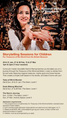 Treasures Of The World Storytelling Sessions